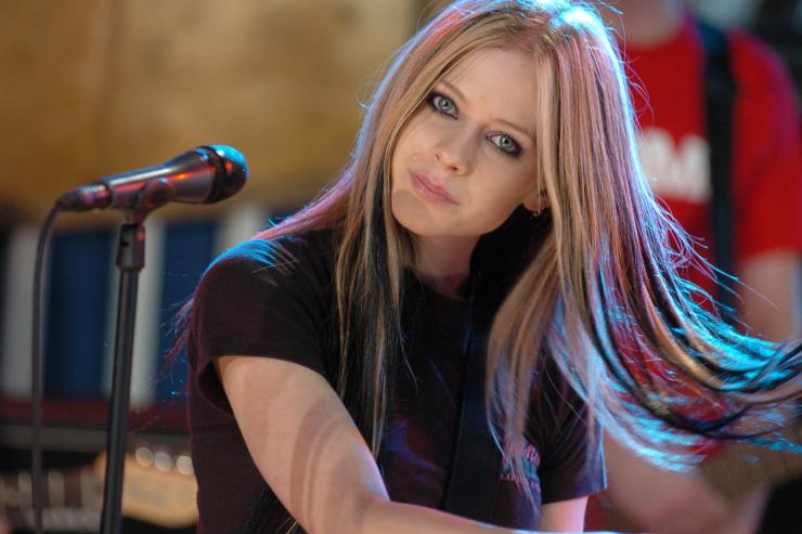 Avril Lavigne cantante