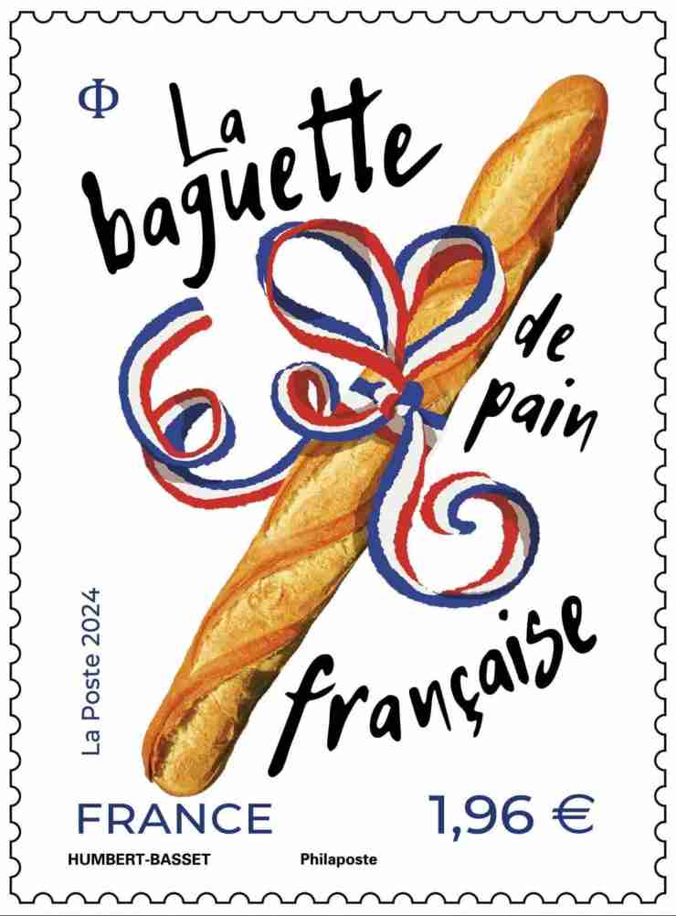 Un francobollo che sa di pane | Ecco la novità che viene dalla Francia